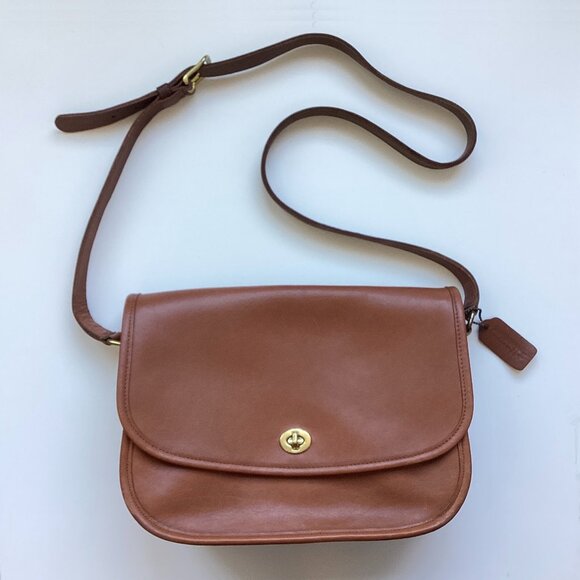 Vintage Coach 9790 City bag British tan M9N-9790 - Picture 1 of 11